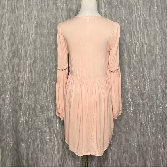 BCBGeneration Rose Smoke lattice trim dress - Picture 8 of 11